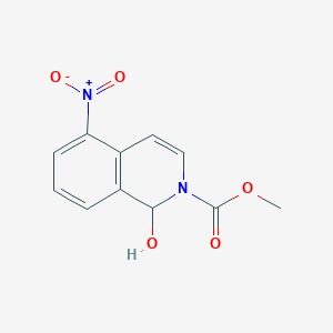 Methyl 1-hydroxy-5-nitroisoquinoline-2(1H)-carboxylate