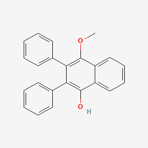 4-Methoxy-2,3-diphenylnaphthalen-1-ol