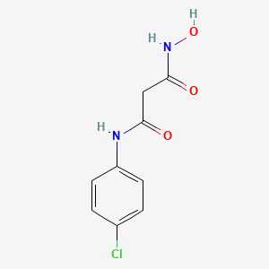 N-(4-Chlorophenyl)-N'-hydroxypropanediamide