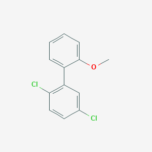 molecular formula C13H10Cl2O B14496009 2,5-Dichloro-2'-methoxy-1,1'-biphenyl CAS No. 64578-15-0