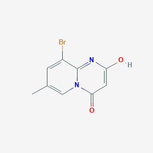 molecular formula C9H7BrN2O2 B1449607 9-溴-2-羟基-7-甲基吡啶并[1,2-a]嘧啶-4-酮 CAS No. 663619-90-7