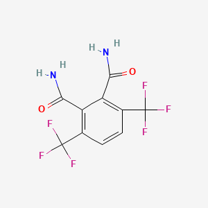 3,6-Bis(trifluoromethyl)benzene-1,2-dicarboxamide