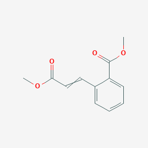 Methyl 2-(3-methoxy-3-oxoprop-1-en-1-yl)benzoate