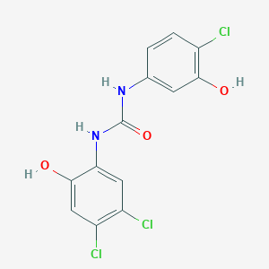 N-(4-Chloro-3-hydroxyphenyl)-N'-(4,5-dichloro-2-hydroxyphenyl)urea