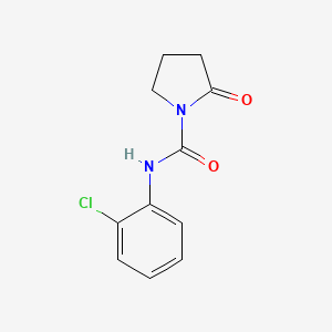 N-(2-Chlorophenyl)-2-oxopyrrolidine-1-carboxamide