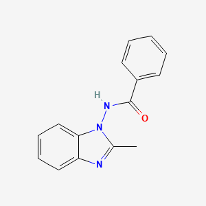 N-(2-Methyl-1H-benzimidazol-1-yl)benzamide