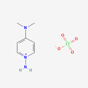 1-Amino-4-(dimethylamino)pyridin-1-ium perchlorate