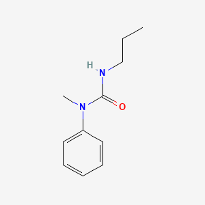 B14496249 N-Methyl-N-phenyl-N'-propylurea CAS No. 63098-94-2