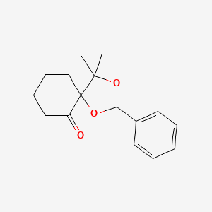 4,4-Dimethyl-2-phenyl-1,3-dioxaspiro[4.5]decan-6-one