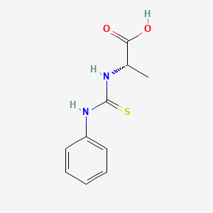 molecular formula C10H12N2O2S B14496270 N-(Phenylcarbamothioyl)-L-alanine CAS No. 65428-88-8