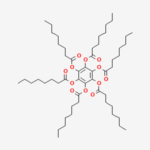 Benzene-hexa-n-octanoate