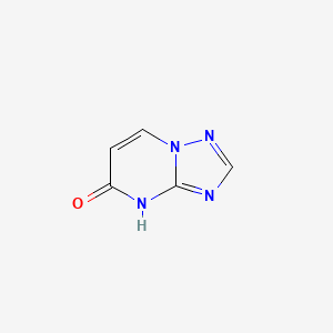 molecular formula C5H4N4O B1449628 4H,5H-[1,2,4]三唑并[1,5-a]嘧啶-5-酮 CAS No. 14384-66-8