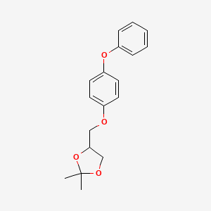 2,2-Dimethyl-4-[(4-phenoxyphenoxy)methyl]-1,3-dioxolane