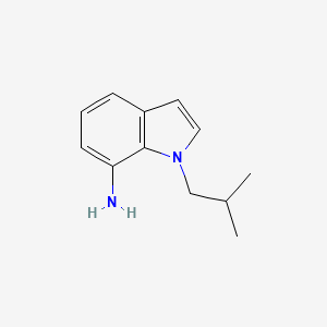B1449631 1-(2-Methylpropyl)-1H-indol-7-amine CAS No. 1592996-96-7