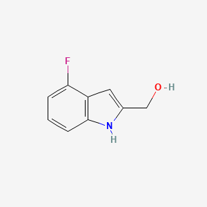 B1449634 (4-Fluoro-1H-indol-2-yl)methanol CAS No. 1890971-04-6