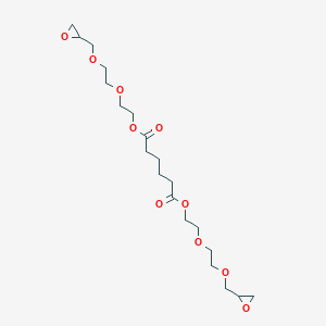 Bis(2-{2-[(oxiran-2-yl)methoxy]ethoxy}ethyl) hexanedioate