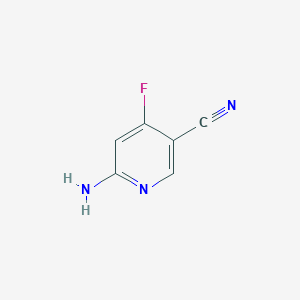 B1449637 6-Amino-4-fluoronicotinonitrile CAS No. 1708974-11-1