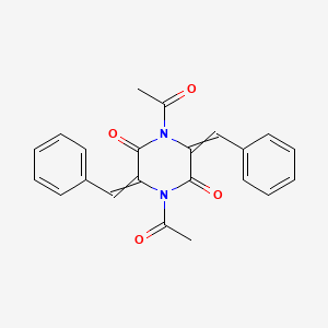 1,4-Diacetyl-3,6-dibenzylidenepiperazine-2,5-dione