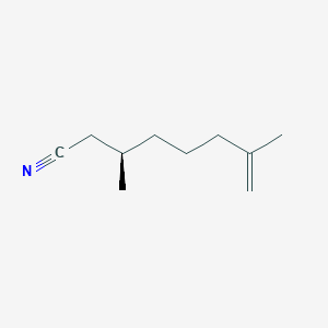 (3R)-3,7-Dimethyloct-7-enenitrile