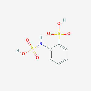 2-(Sulfoamino)benzene-1-sulfonic acid