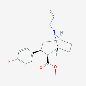 molecular formula C18H22FNO2 B144964 2-Cfpant CAS No. 127648-29-7