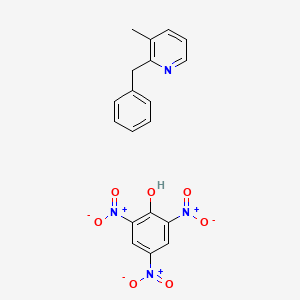 2-Benzyl-3-methylpyridine;2,4,6-trinitrophenol