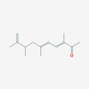 3,6,8,9-Tetramethyldeca-3,5,9-trien-2-one