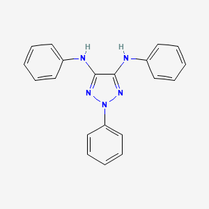 N~4~,N~5~,2-Triphenyl-2H-1,2,3-triazole-4,5-diamine