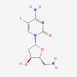 5'-Amino-2',5'-dideoxy-5-iodocytidine