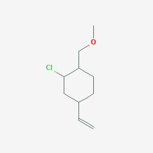 2-Chloro-4-ethenyl-1-(methoxymethyl)cyclohexane