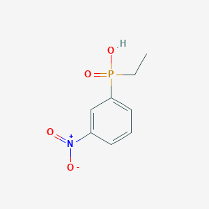 B14496718 Ethyl(3-nitrophenyl)phosphinic acid CAS No. 63899-05-8