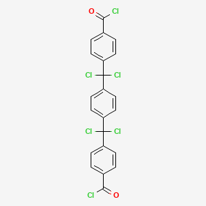 4,4'-[1,4-Phenylenebis(dichloromethylene)]dibenzoyl chloride