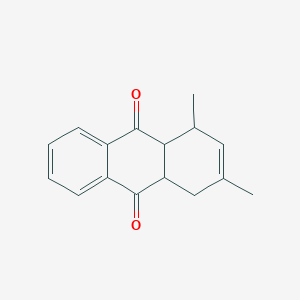 1,3-Dimethyl-1,4,4a,9a-tetrahydroanthracene-9,10-dione