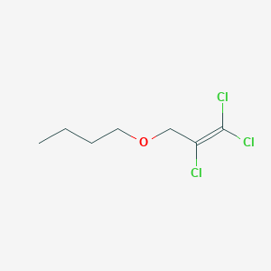 1-[(2,3,3-Trichloroprop-2-EN-1-YL)oxy]butane