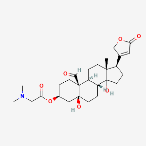 3-Dimethylaminoacetyl strophanthidin