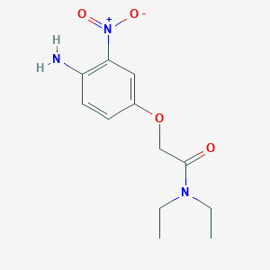 2-(4-Amino-3-nitrophenoxy)-N,N-diethylacetamide