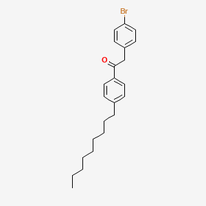 2-(4-Bromophenyl)-1-(4-nonylphenyl)ethan-1-one