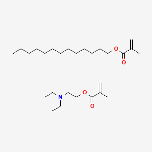 2-(Diethylamino)ethyl 2-methylprop-2-enoate;tridecyl 2-methylprop-2-enoate