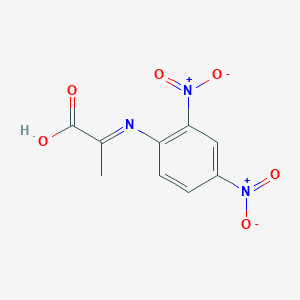 (2E)-2-[(2,4-Dinitrophenyl)imino]propanoic acid