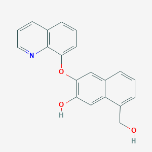 8-Quinolinolium 3'-hydroxy-2'-naphthoate