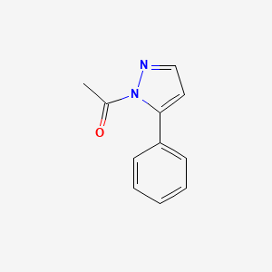 1-(5-Phenyl-1H-pyrazol-1-yl)ethan-1-one