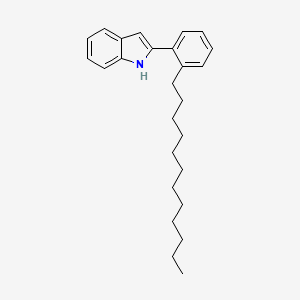 2-(2-Dodecylphenyl)-1H-indole