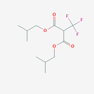 Bis(2-methylpropyl) (trifluoromethyl)propanedioate