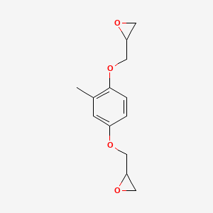 2,2'-[(2-Methyl-1,4-phenylene)bis(oxymethylene)]bis(oxirane)