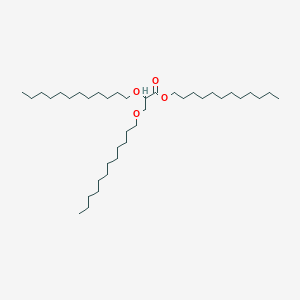 Dodecyl 2,3-bis(dodecyloxy)propanoate