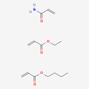 Butyl prop-2-enoate;ethyl prop-2-enoate;prop-2-enamide