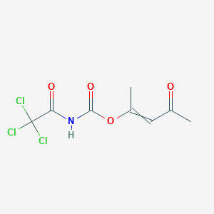 4-Oxopent-2-en-2-yl (trichloroacetyl)carbamate