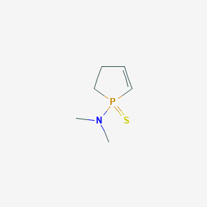 1-(Dimethylamino)-2,3-dihydro-1H-1lambda~5~-phosphole-1-thione