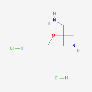 3-Methoxyazetidine-3-methanamine dihydrochloride