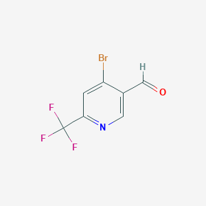 4-Bromo-6-(trifluoromethyl)nicotinaldehyde